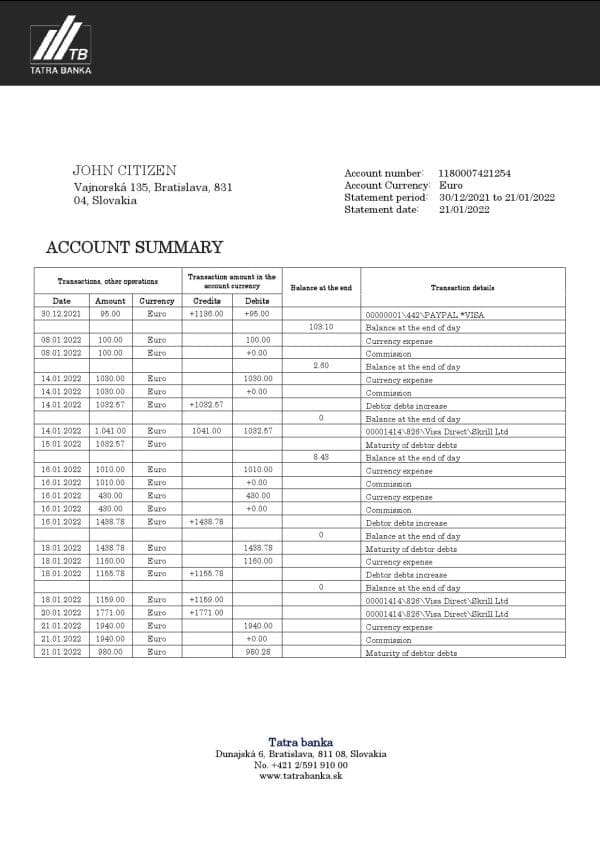 Slovakia-Tatra-bank-statement-template-in-Word-and-PDF-format.jpg Slovakia Tatra bank statement template in Word and PDF format