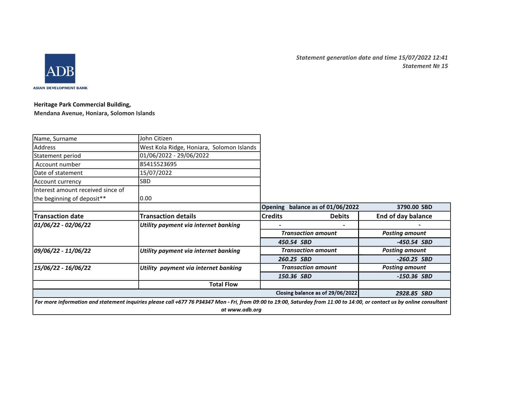 Solomon-Islands-ADB-bank-statement-Excel-and-PDF-template.jpg Solomon Islands ADB bank statement, Excel and PDF template