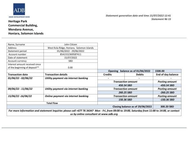 Solomon-Islands-ADB-bank-statement-template-in-Word-and-PDF-format.jpg Solomon Islands ADB bank statement template in Word and PDF format