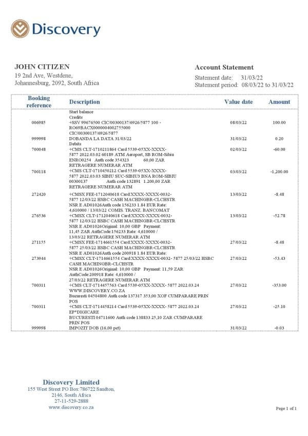 South-Africa-Discovery-bank-statement-template-in-Word-and-PDF-format.jpg South Africa Discovery bank statement template in Word and PDF format
