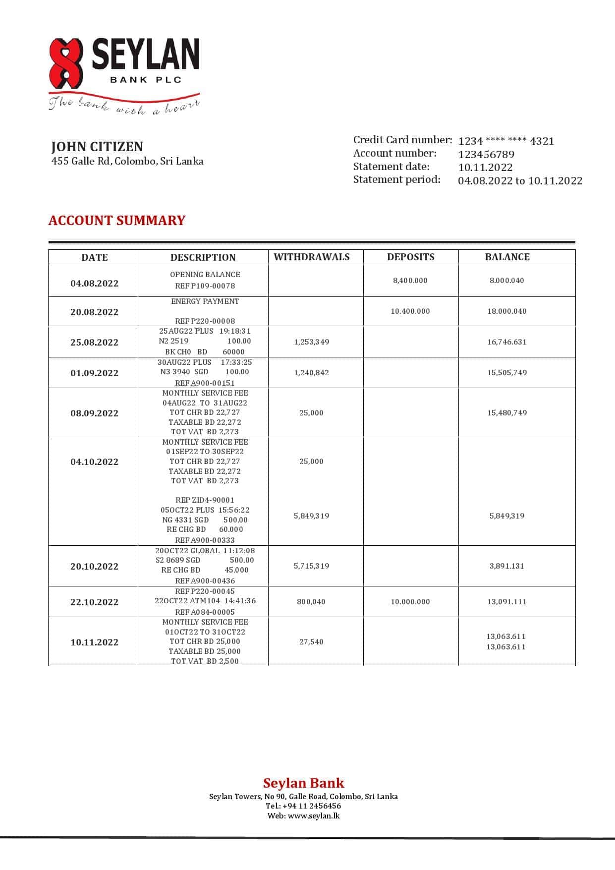 Sri-Lanka-Seylan-bank-statement-template-in-Word-and-PDF-format-version-2.jpg Sri Lanka Seylan bank statement template in Word and PDF format, version 2