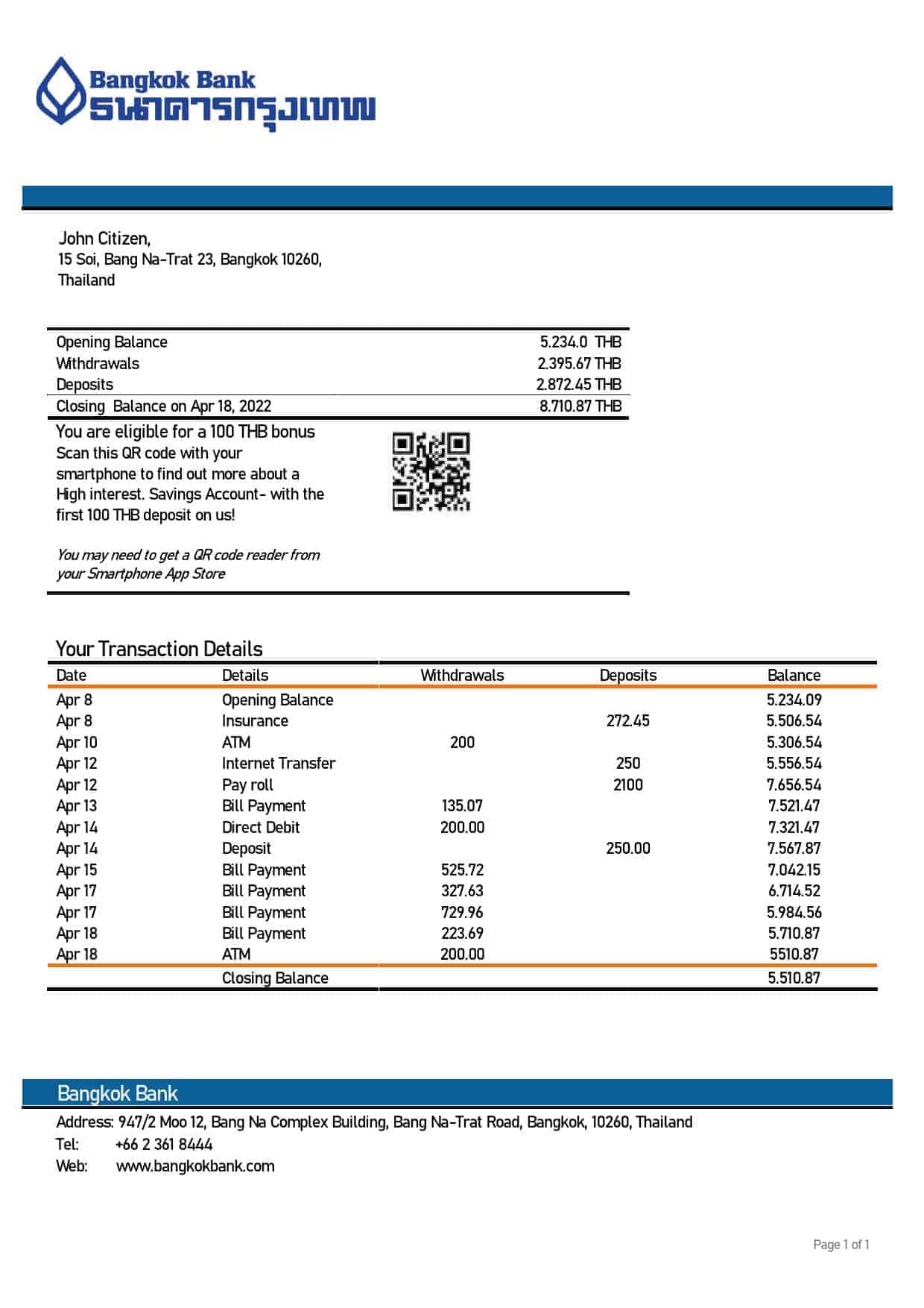 Thailand-Bangkok-bank-statement_000001-1.jpg Thailand Bangkok Bank statement template in Word and PDF format, version 2