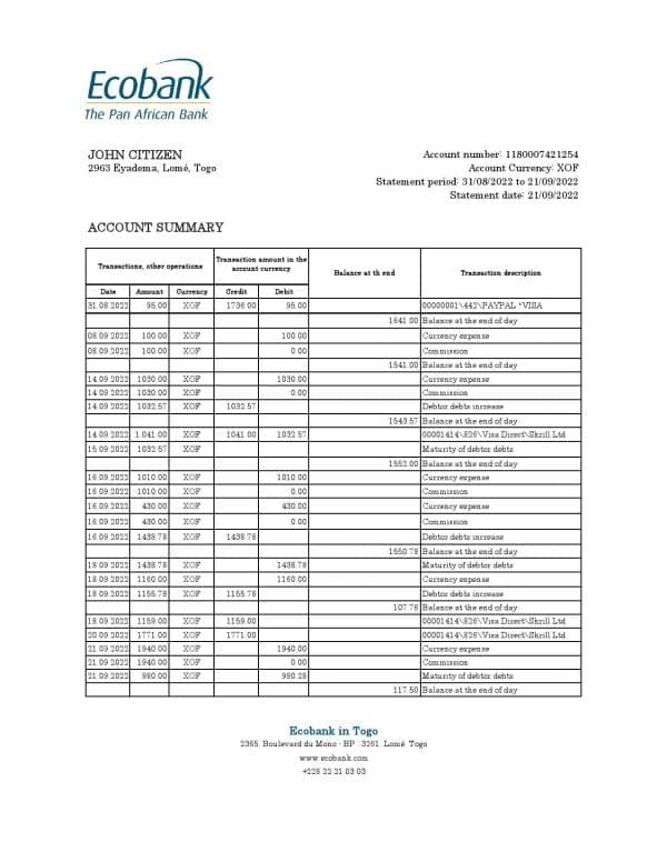 Togo-Ecobank-bank-statement-Excel-and-PDF-template.jpg Togo Ecobank bank statement, Excel and PDF template