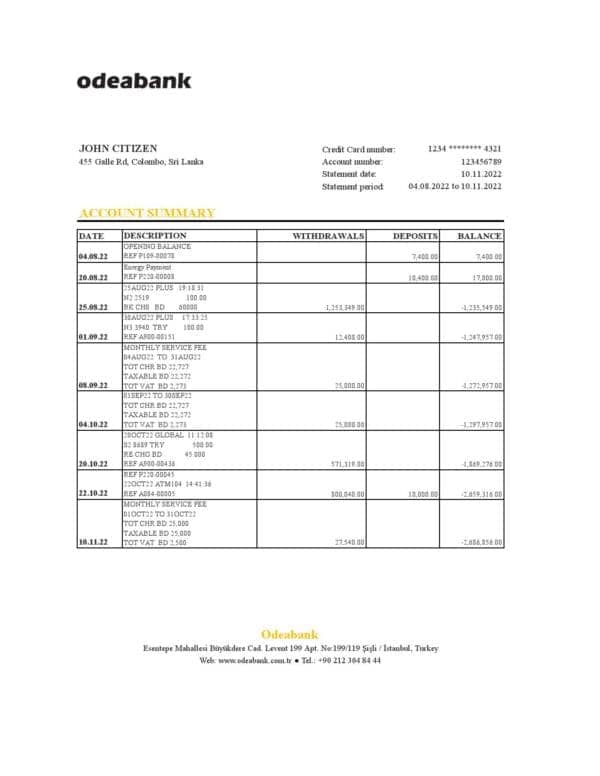 Turkey-Odeabank-bank-statement_000001.jpg Turkey Odeabank bank statement, Excel and PDF template