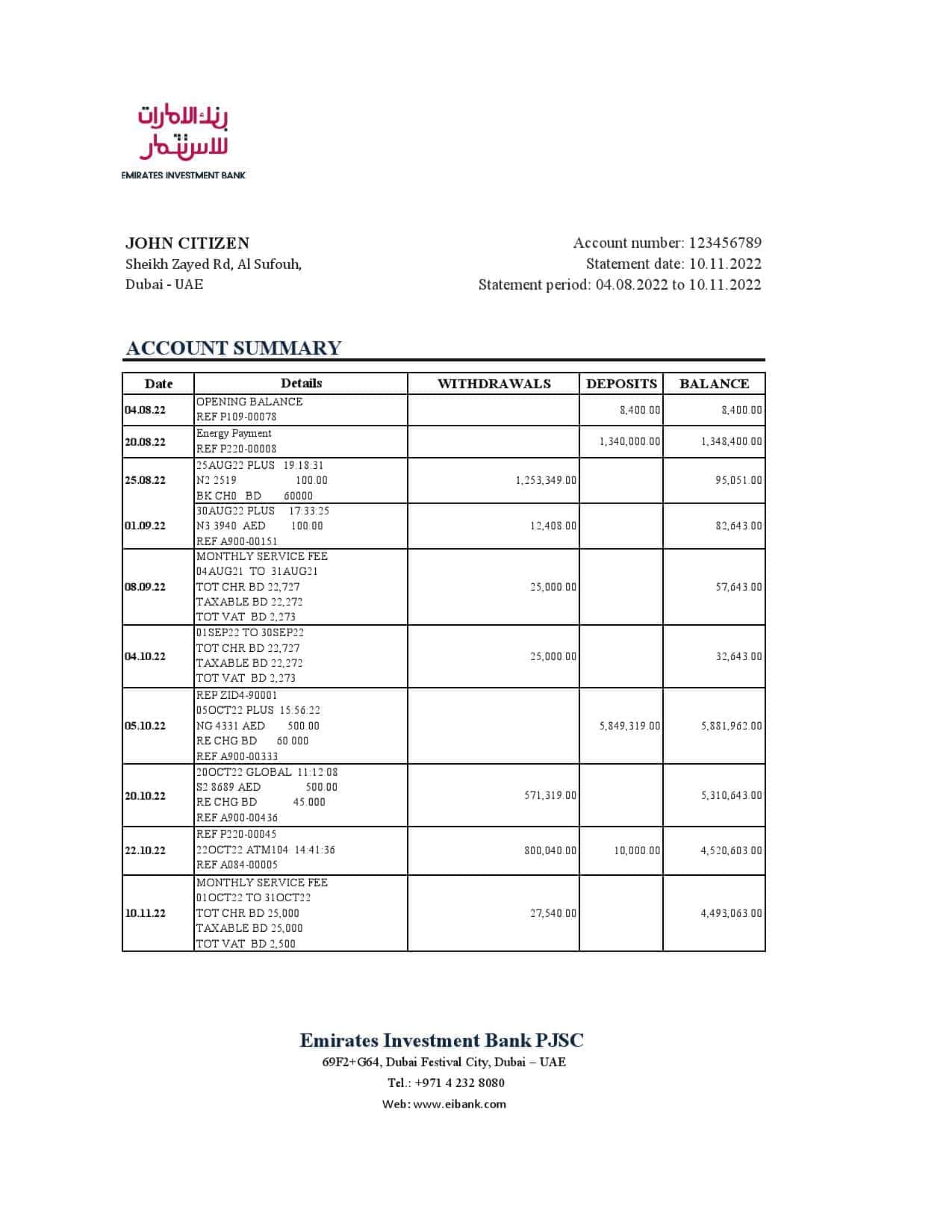 UAE-Emirates-Investment-Bank-statement-Excel-and-PDF-template.jpg UAE Emirates Investment Bank statement, Excel and PDF template