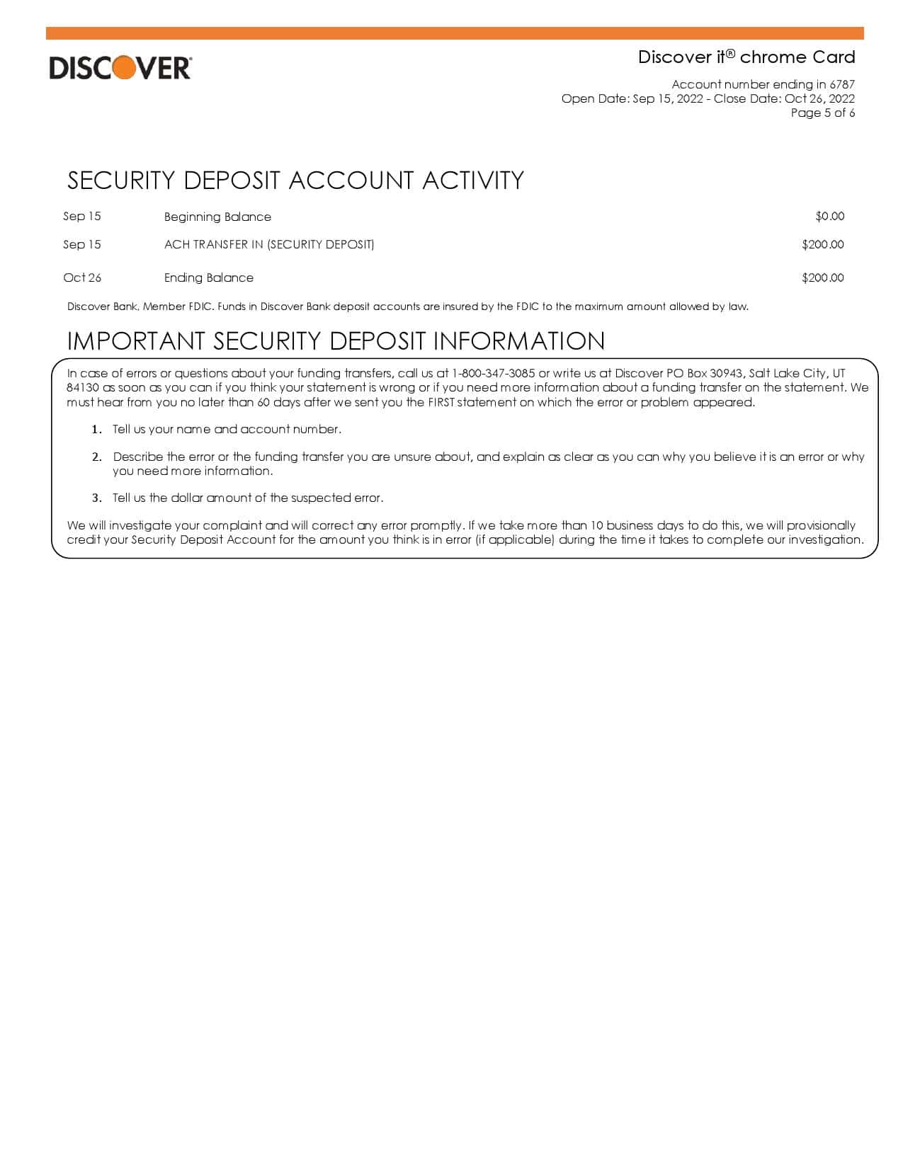 USA-Discover-Bank_000006.jpg USA Discover bank statement, Word and PDF template, 5 pages - Image 5