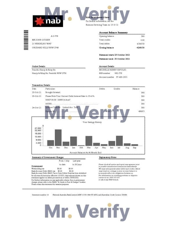 USA-NAB-Bank-statement-template-in-.xls-and-.pdf-file-format.jpg USA NAB Bank statement template in .xls and .pdf file format