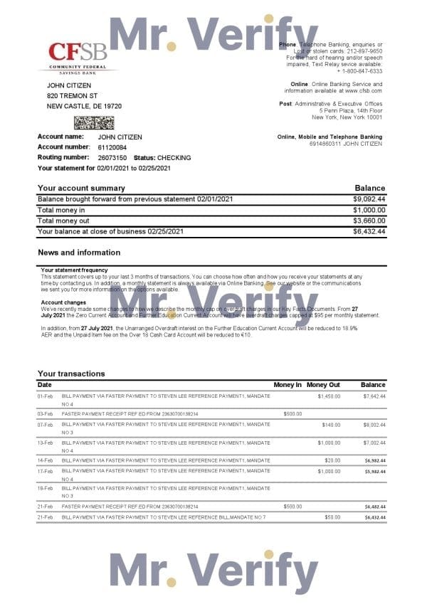 USA-New-York-CFSB-bank-statement-template-in-Excel-and-PDF-format-2-pages-1.jpg USA New York CFSB bank statement template in Excel and PDF format, 2 pages