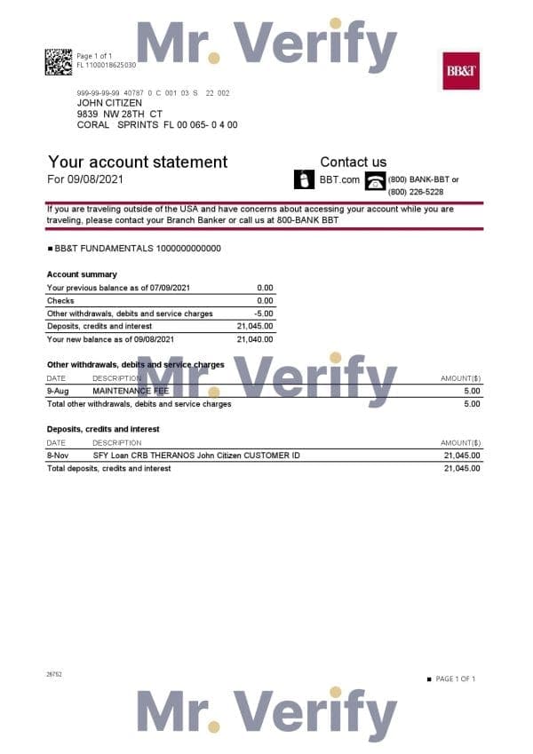 USA-North-Carolina-BBT-Corp.-bank-account-statement-template-in-Excel-and-PDF-format.jpg USA North Carolina BB&T Corp. bank account statement template in Excel and PDF format