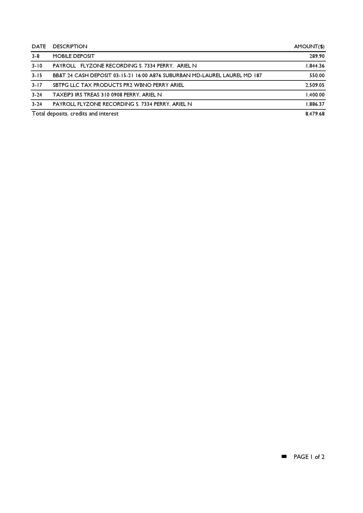 USA-North-Carolina-BBT-Corp.-bank-statement-template-in-Excel-and-PDF-format-2-pages-2-1.jpg USA North Carolina BB&T Corp. bank statement template in Excel and PDF format (2 pages) - Image 2