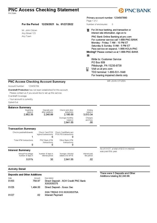USA-PNC-bank-statement-Word-and-PDF-template-2-pages-1.jpg USA PNC bank statement, Word and PDF template, 2 pages