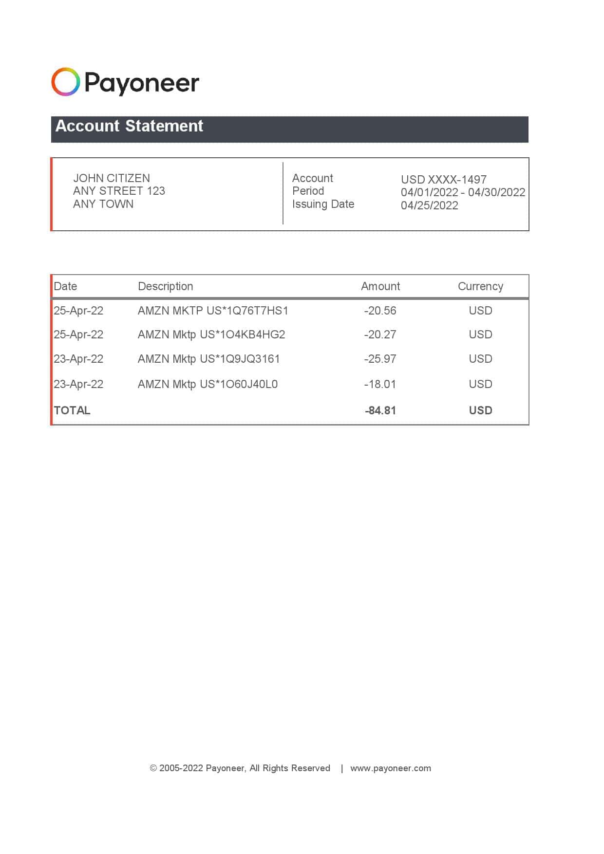 USA-Payoneer-account-statement-Excel-and-PDF-template.jpg USA Payoneer account statement Excel and PDF template