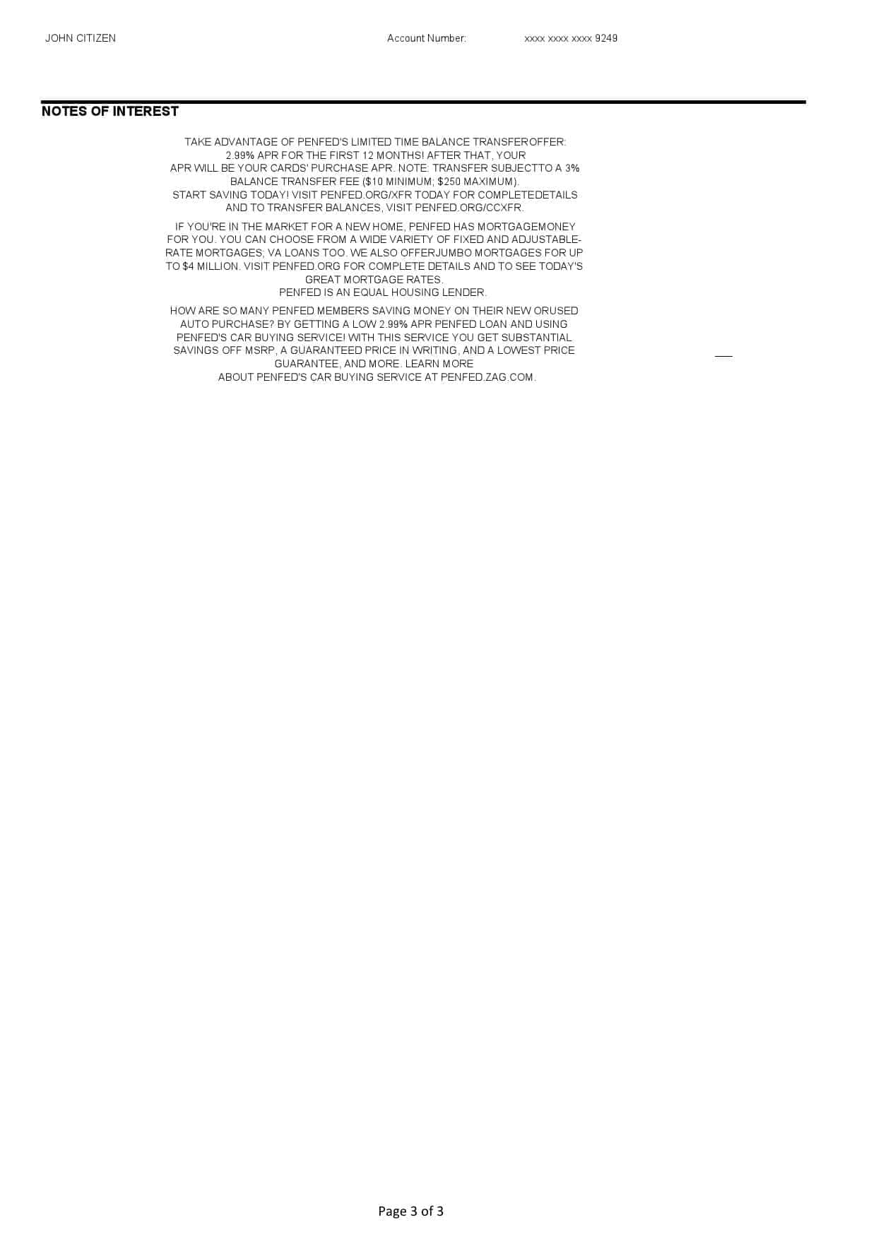 USA-Pentagon-Federal-Credit-Union-PenFed-bank-statement-Word-and-PDF-template-3-pages-3.jpg USA Pentagon Federal Credit Union (PenFed) bank statement, Word and PDF template, 3 pages - Image 3