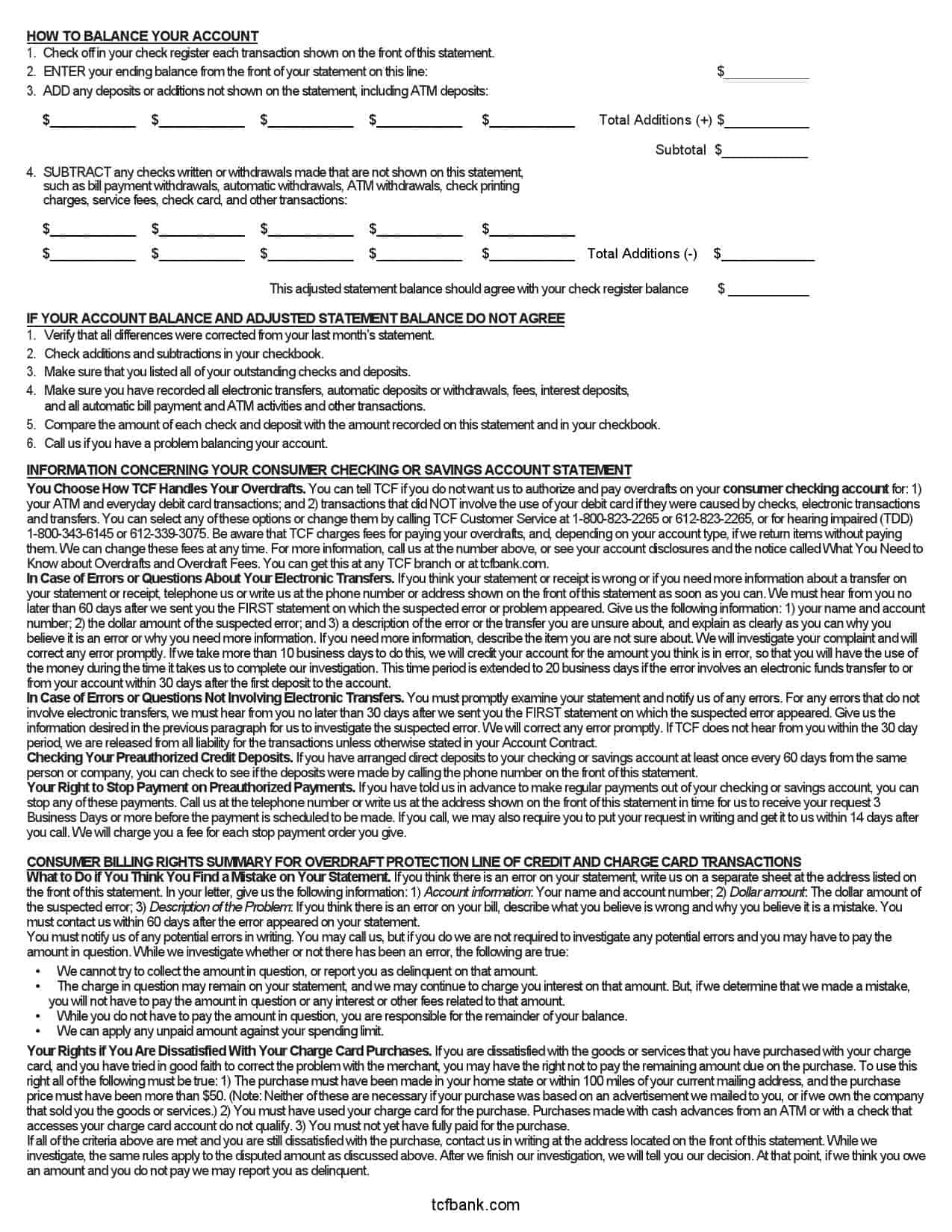 USA-TCF-bank-statement-Word-and-PDF-template-3-pages-3.jpg USA TCF bank statement, Word and PDF template, 3 pages - Image 3