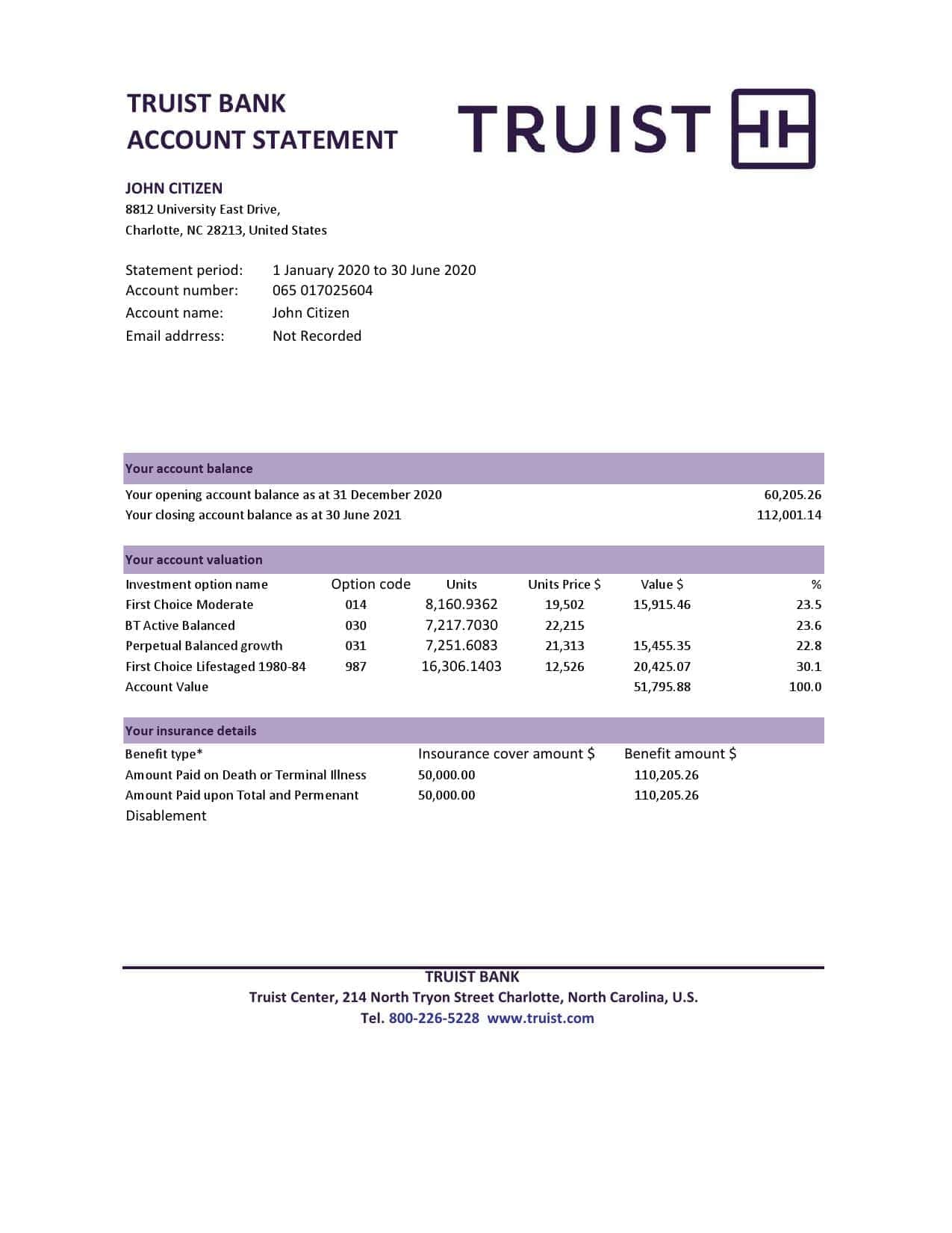 USA-Truist-Bank_000001.jpg USA Truist Bank statement template in .xls and .pdf file format