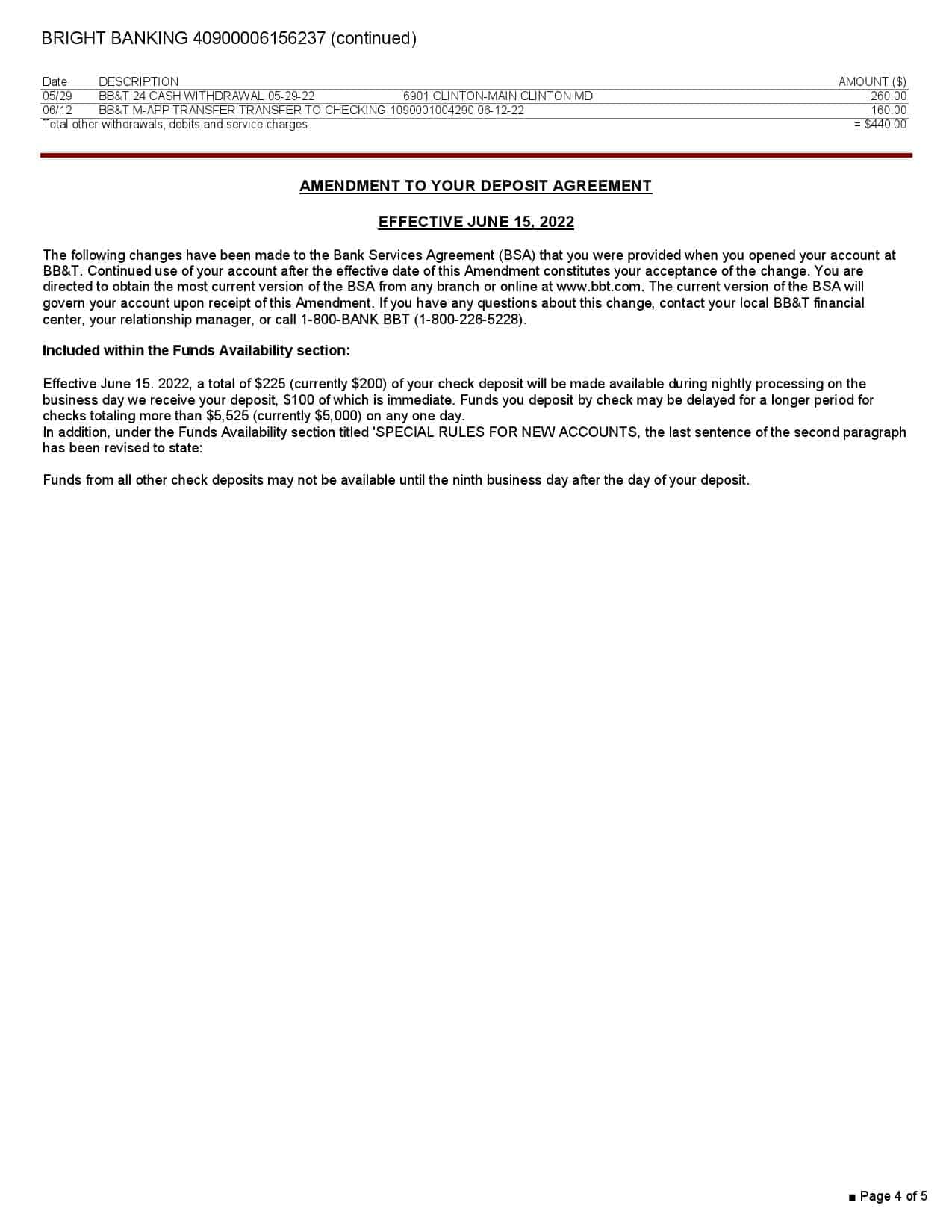 USA-Washington-BBT-bank-statement-Word-and-PDF-template-5-pages-4.jpg USA Washington BB&T bank statement Word and PDF template, 5 pages - Image 4