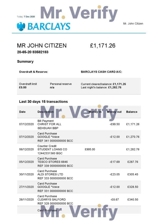 United-Kingdom-Barclays-bank-statement-template-in-Word-and-PDF-format-version-3-2-pages-1.jpg United Kingdom Barclays bank statement template in Word and PDF format, version 3 (2 pages)