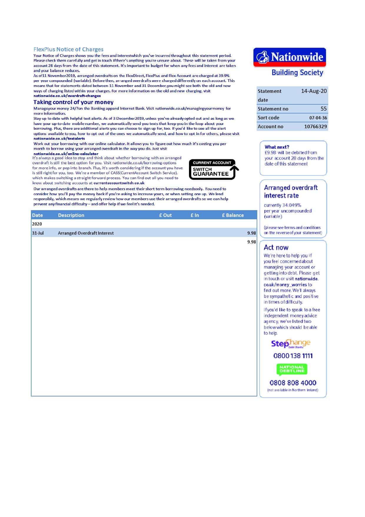 United-Kingdom-Nationwide-bank-statement-template-in-.xls-and-.pdf-format-5-pages-5.jpg United Kingdom Nationwide bank statement template in .xls and .pdf format (5 pages) - Image 5