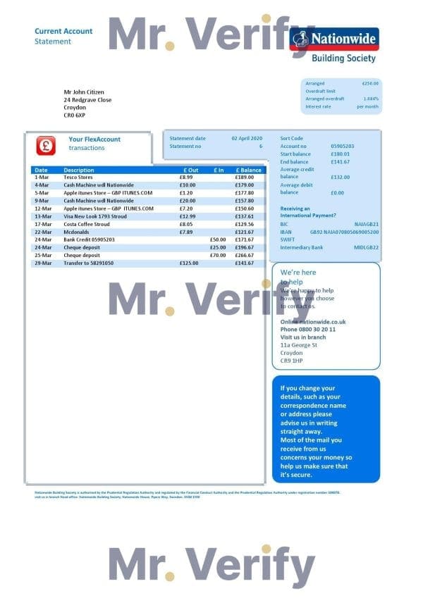 United-Kingdom-Nationwide-bank-statement-template-in-Word-and-PDF-file-format.jpg United Kingdom Nationwide bank statement template in Word and PDF file format