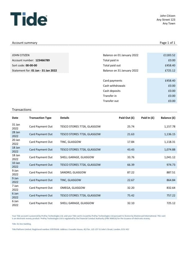United-Kingdom-Tide-bank-statement-Word-and-PDF-template.jpg United Kingdom Tide Bank Statement, Word and PDF Template