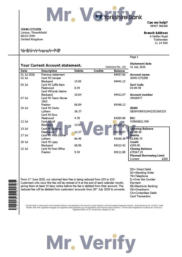 United-Kingdom-Yorkshire-Bank-statement-template-in-Word-and-PDF-format-good-for-address-prove.jpg United Kingdom Yorkshire Bank statement template in Word and PDF format, good for address prove