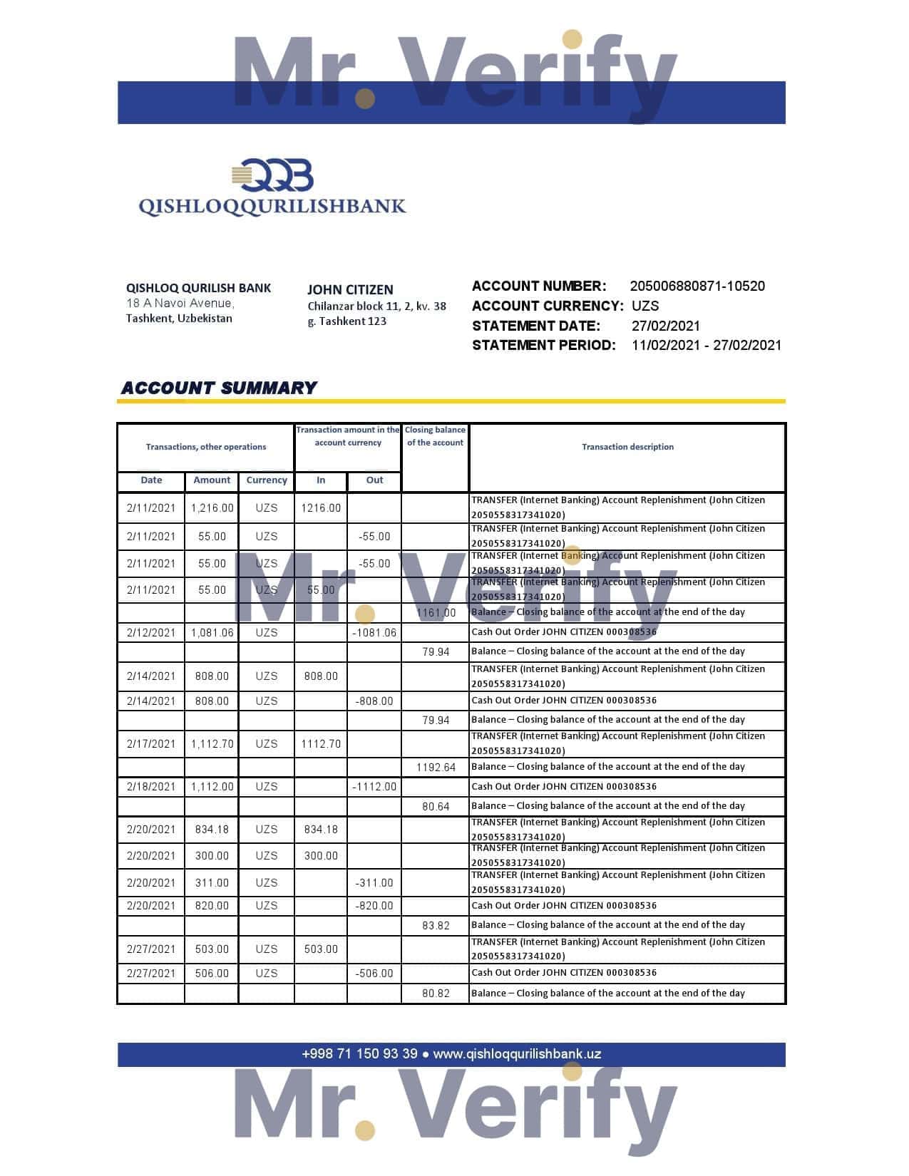 Uzbekistan-Qishloq-Qurilish-Bank-statement-easy-to-fill-template-in-Excel-and-PDF-format.jpg Uzbekistan Qishloq Qurilish Bank statement easy to fill template in Excel and PDF format