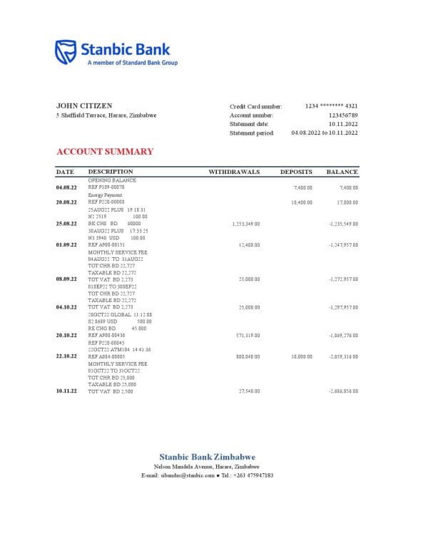 Zimbabwe-Stanbic-bank-statement-Excel-and-PDF-template.jpg Zimbabwe Stanbic bank statement, Excel and PDF template
