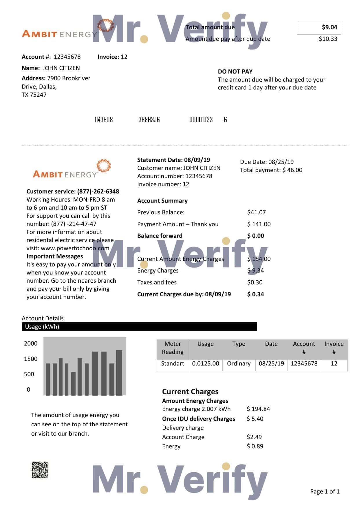 ambit-energy.jpg USA Texas Ambit Energy utility bill template in Word and PDF format