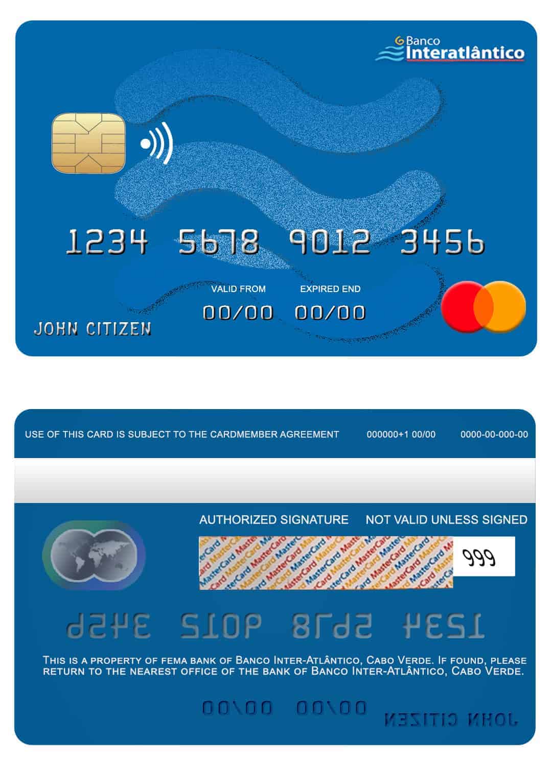 Cabo Verde Banco Inter-Atlântico bank mastercard Fillable Cabo Verde Banco Inter-Atlântico bank mastercard Templates