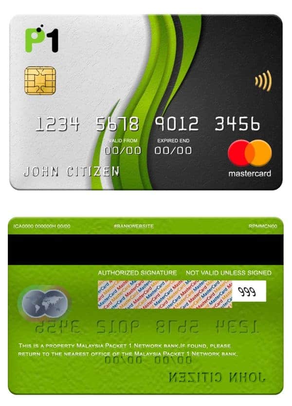 Malaysia Packet 1 Network bank mastercard Fillable Malaysia Packet 1 Network bank mastercard Templates