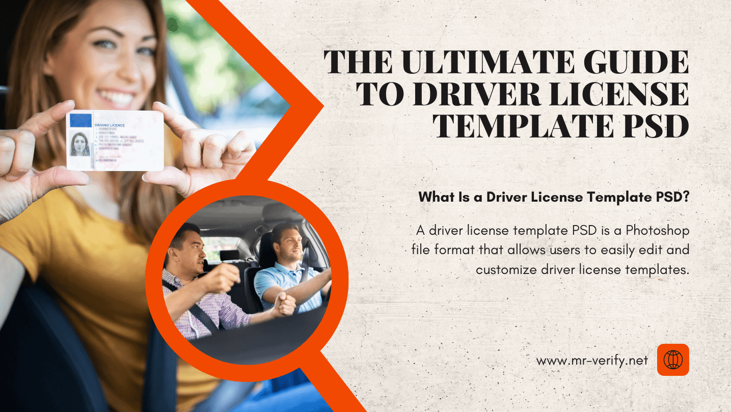 The Ultimate Guide to Driver License Template PSD The Ultimate Guide to Driver License Template PSD