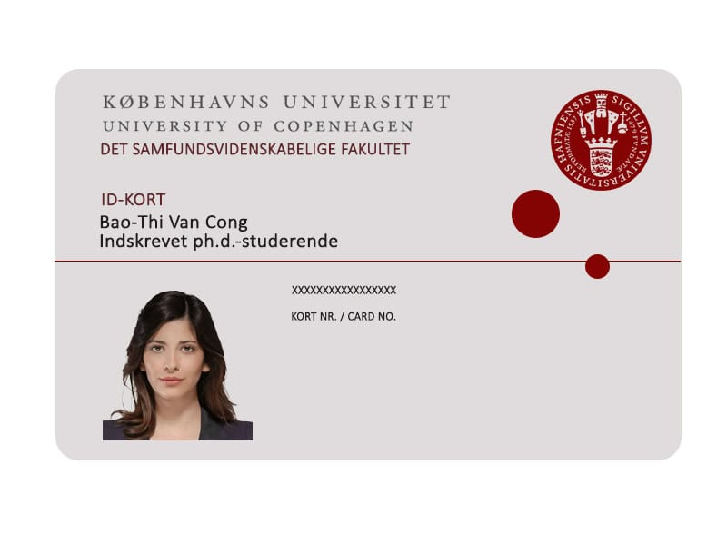 Create University of Copenhagen Student ID Cards with Fillable PSD Templates Create University of Copenhagen Student ID Cards with Fillable PSD Templates