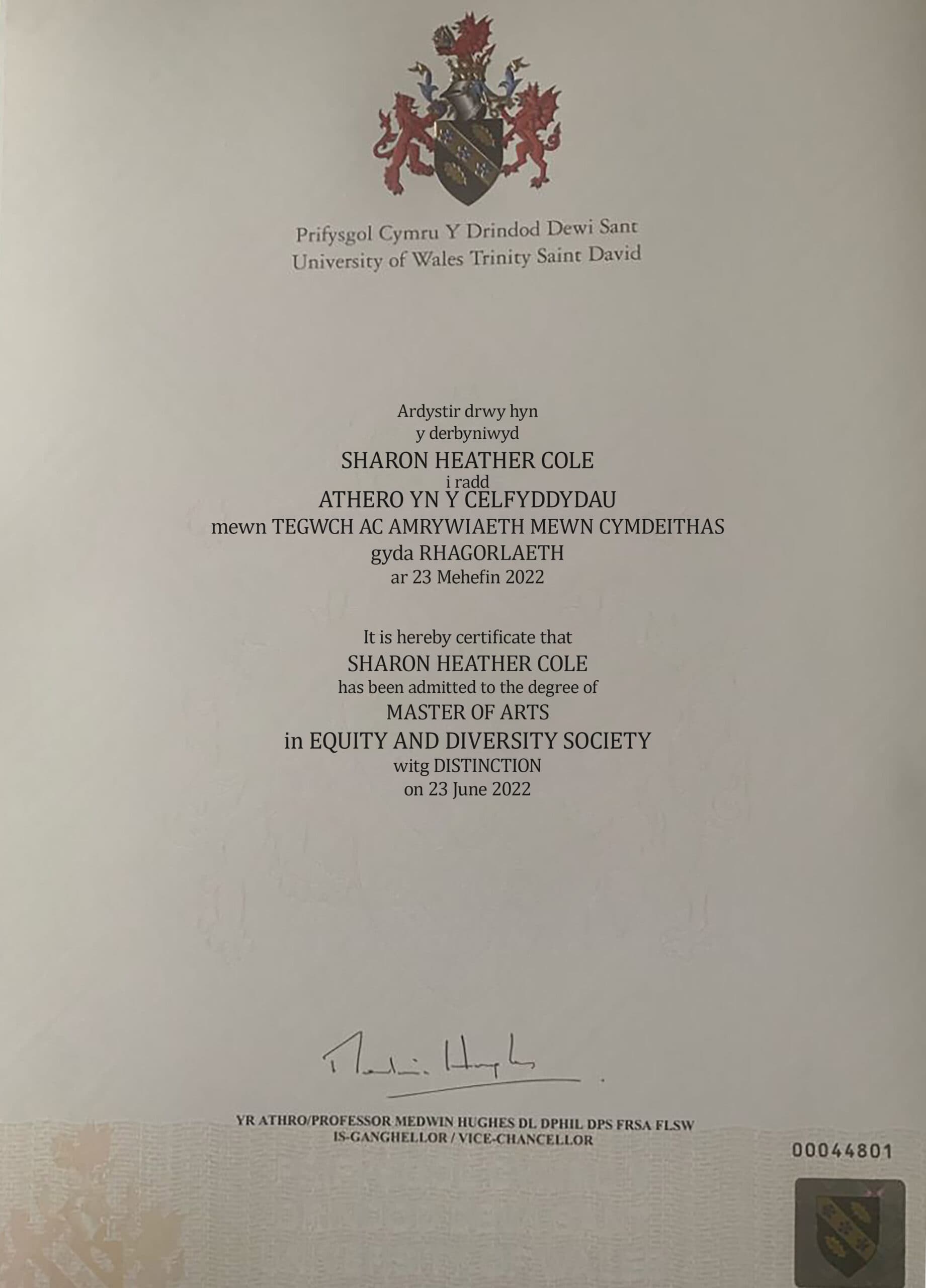 Fake Certificate from UWTSD certifcate University Template Fake Certificate from UWTSD certifcate University Template