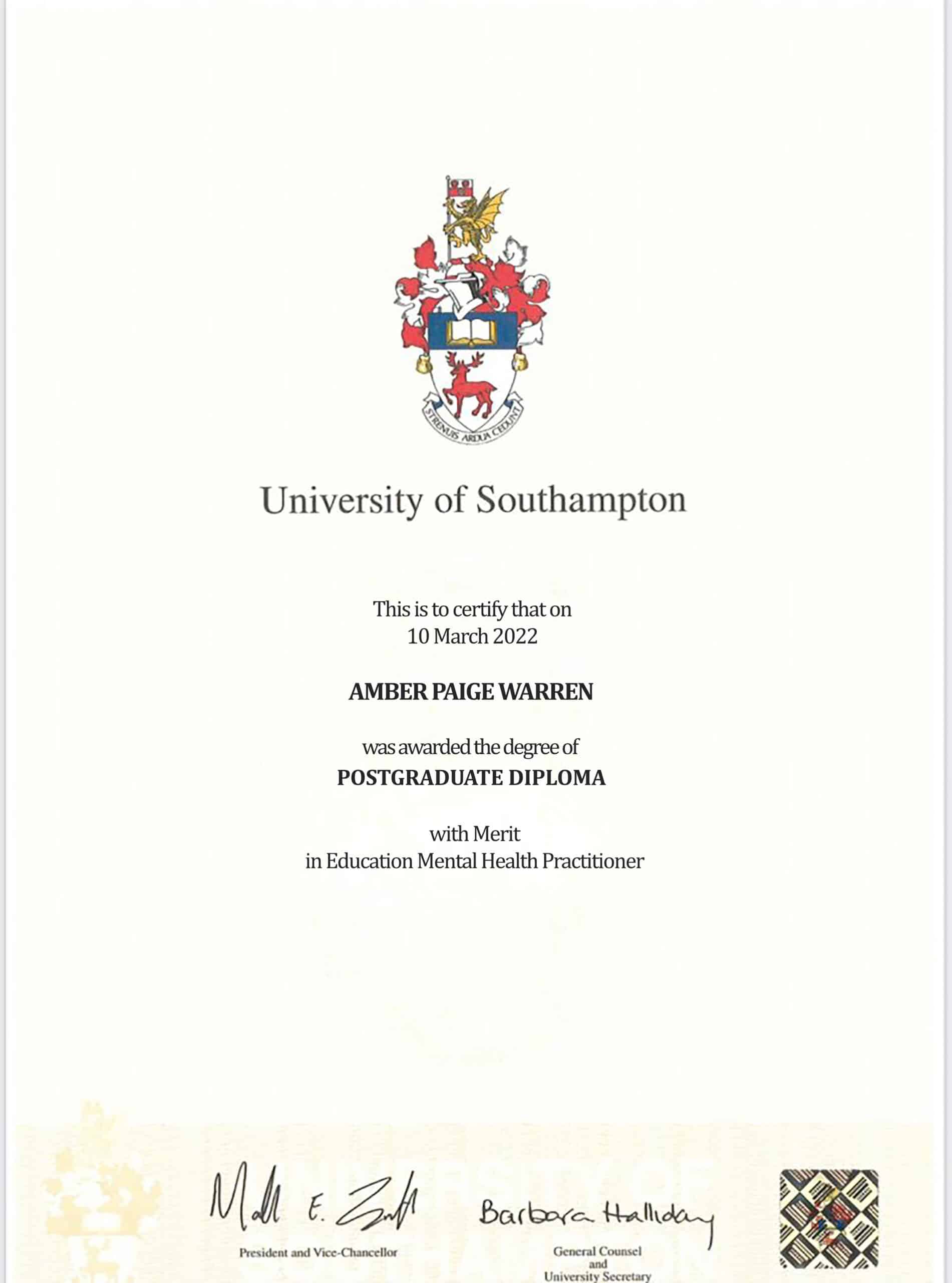 Fake Certificate from University Of Southampton Template Fake Certificate from University Of Southampton Template