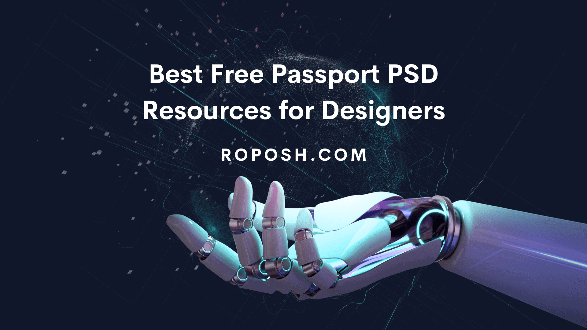 Futuristic Technology Conference Presentation-min (1) Create Professional Passports: Best Free Passport PSD Resources for Designers