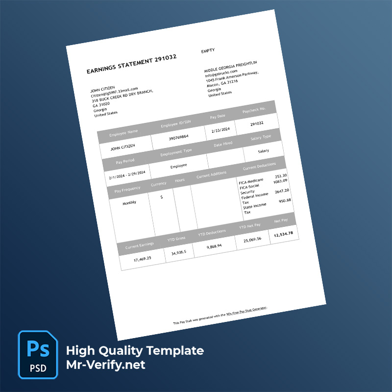 Middle-Georgia-Freightlin-earning-statement-word-and-pdf-template-m Middle Georgia Freightlin earning statement word and pdf template