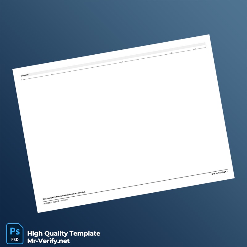 Egypt QNB Account Statement Template in Word and PDF formats page 3 Egypt QNB Account Statement Template in Word and PDF formats page 3