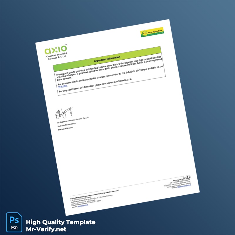 India CapFloat Financial Services Monthly Statement Template in Word and PDF formats page 3 India CapFloat Financial Services Monthly Statement Template in Word and PDF formats page 3