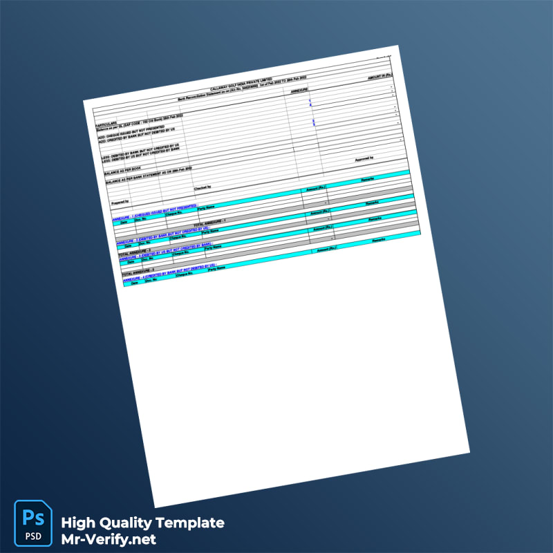 India Citi Bank Statement Template in Word and PDF formats India Citi Bank Statement Template in Word and PDF formats