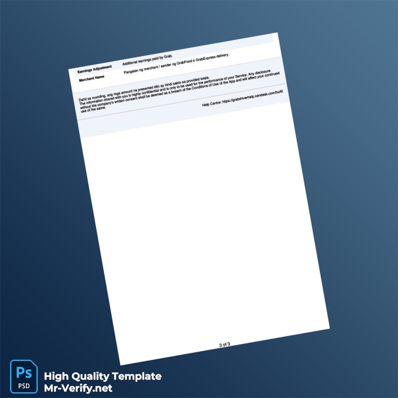 PH Template in Word and PDF formats page 3 PH Template in Word and PDF formats page 3