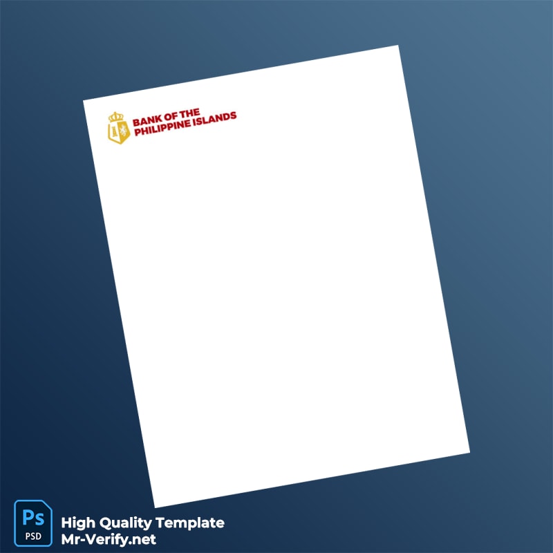 Philippines Bank Of The Philippines Islands Bank Statement Template in Word and PDF formats page 4 Philippines Bank Of The Philippines Islands Bank Statement Template in Word and PDF formats page 4