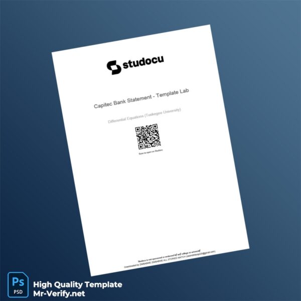 South Africa Capitec Bank Statement Template in Word and PDF formats South Africa Capitec Bank Statement Template in Word and PDF formats