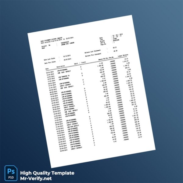 UK Template in Word and PDF formats