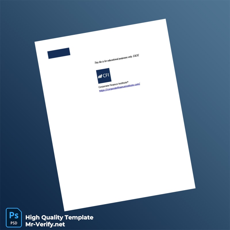 Xyz Company Bank Reconciliation Statement Template in Word and PDF formats page 3 Xyz Company Bank Reconciliation Statement Template in Word and PDF formats page 3