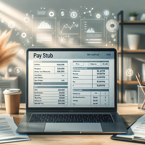 Editable Pay Stub Templates: Printable, Customizable Proof of Income Forms