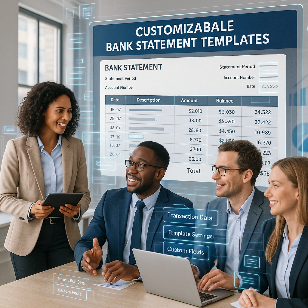 Top 10 Free Editable Bank Statement Templates for Easy Download
