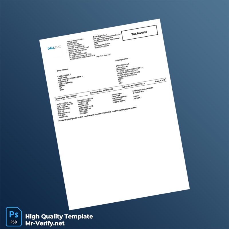 Empty Invoice Template in Word and PDF formats Empty Invoice Template in Word and PDF formats