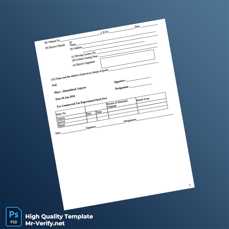 India Shree Kavach Corporation Invoice Template in Word and PDF formats page 3 India Shree Kavach Corporation Invoice Template in Word and PDF formats page 3