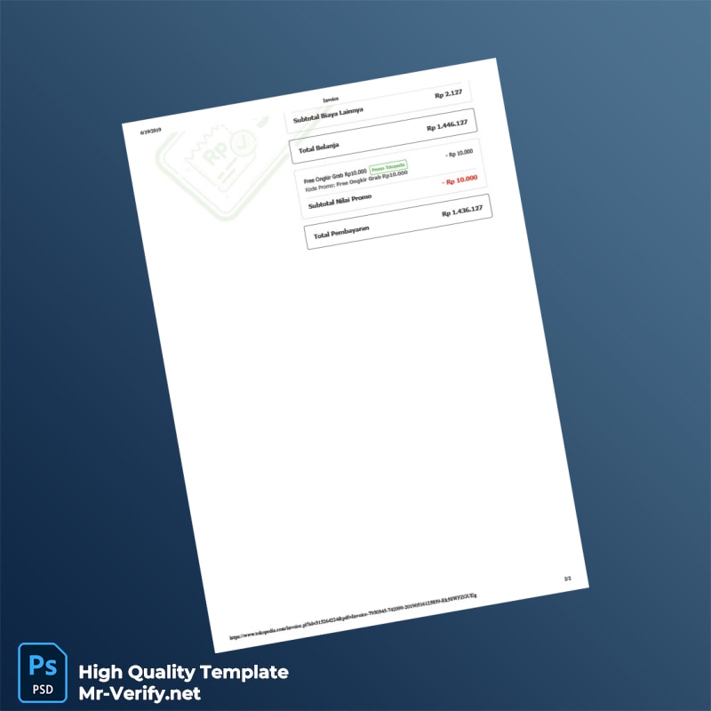 Indonesia KiosRobot Invoice Template in Word and PDF formats page 2 Indonesia KiosRobot Invoice Template in Word and PDF formats page 2