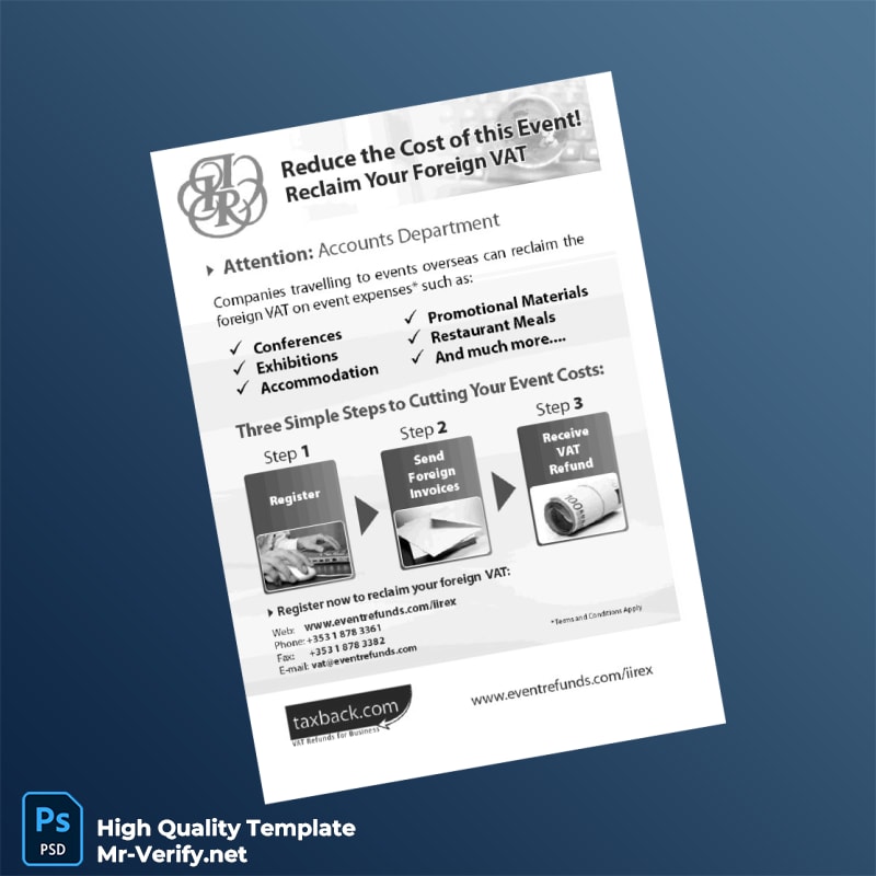UK IIR Ltd Invoice Template in Word and PDF formats page 2 UK IIR Ltd Invoice Template in Word and PDF formats page 2